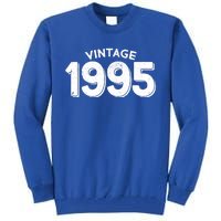 Distressed Vintage 1995 30th Birthday Tall Sweatshirt