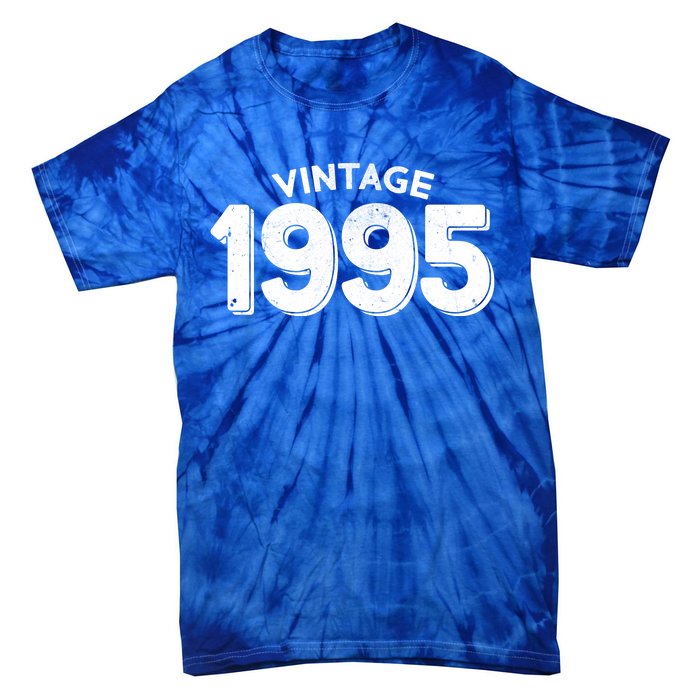 Distressed Vintage 1995 30th Birthday Tie-Dye T-Shirt