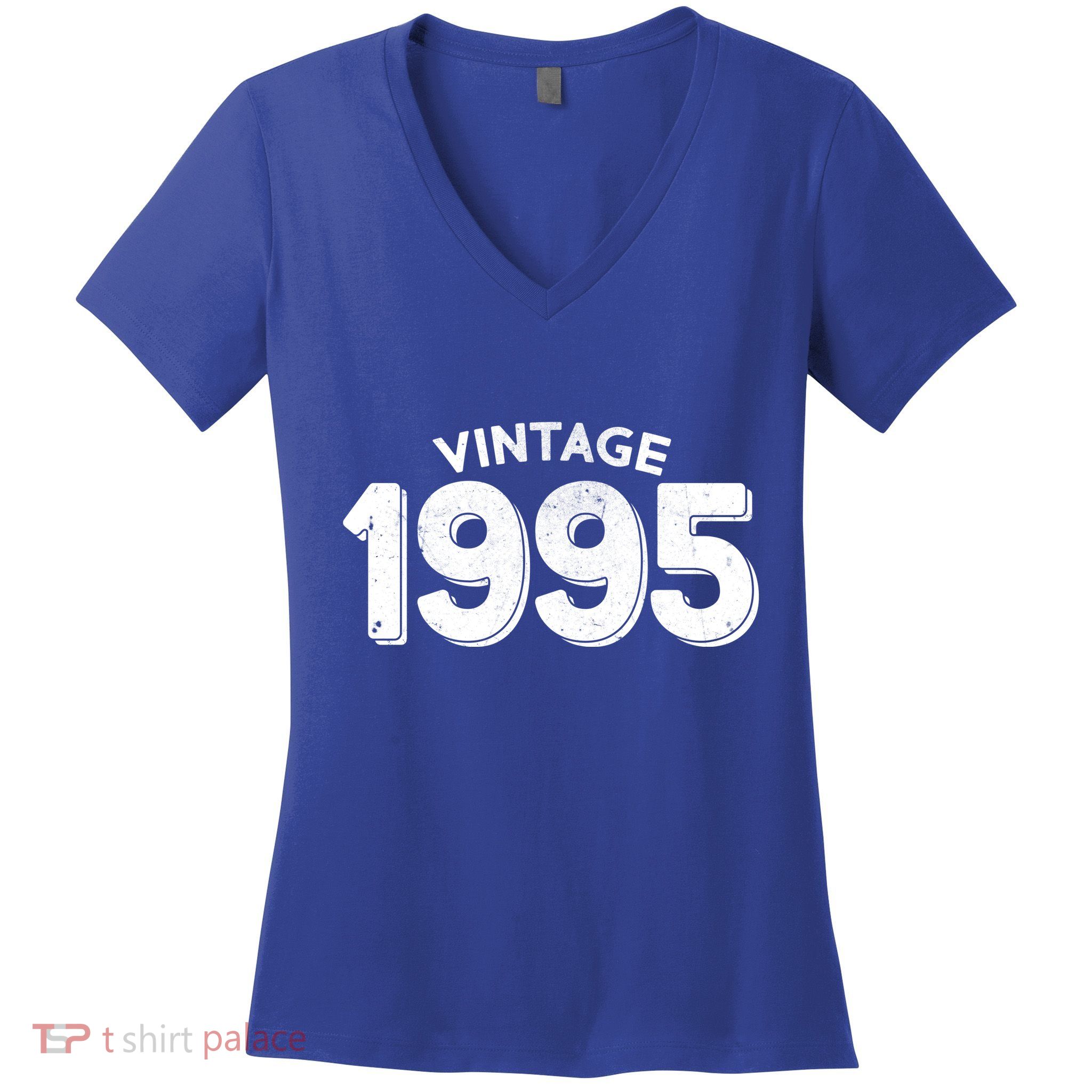 Distressed Vintage 1995 30th Birthday Women's V-Neck T-Shirt