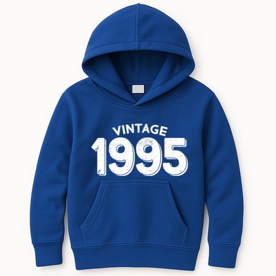 Distressed Vintage 1995 30th Birthday Kids Hoodie