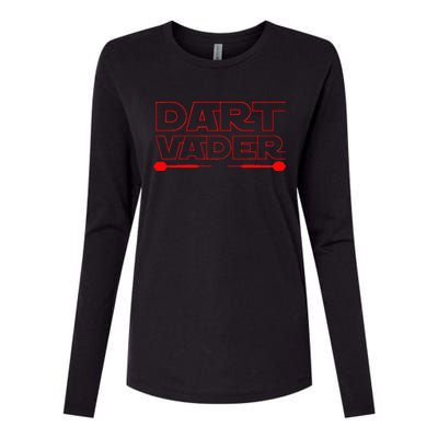 Dart Vader 180 Darts Darts Dart Player Gift Darts Womens Cotton Relaxed Long Sleeve T-Shirt