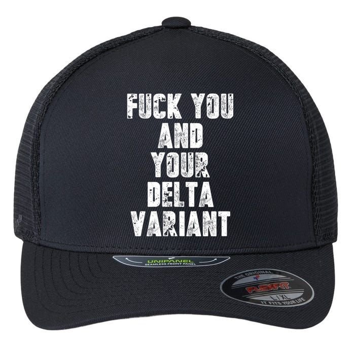 Delta Variant Flexfit Unipanel Trucker Cap