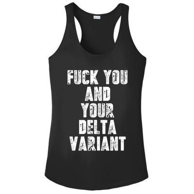 Delta Variant Ladies PosiCharge Competitor Racerback Tank