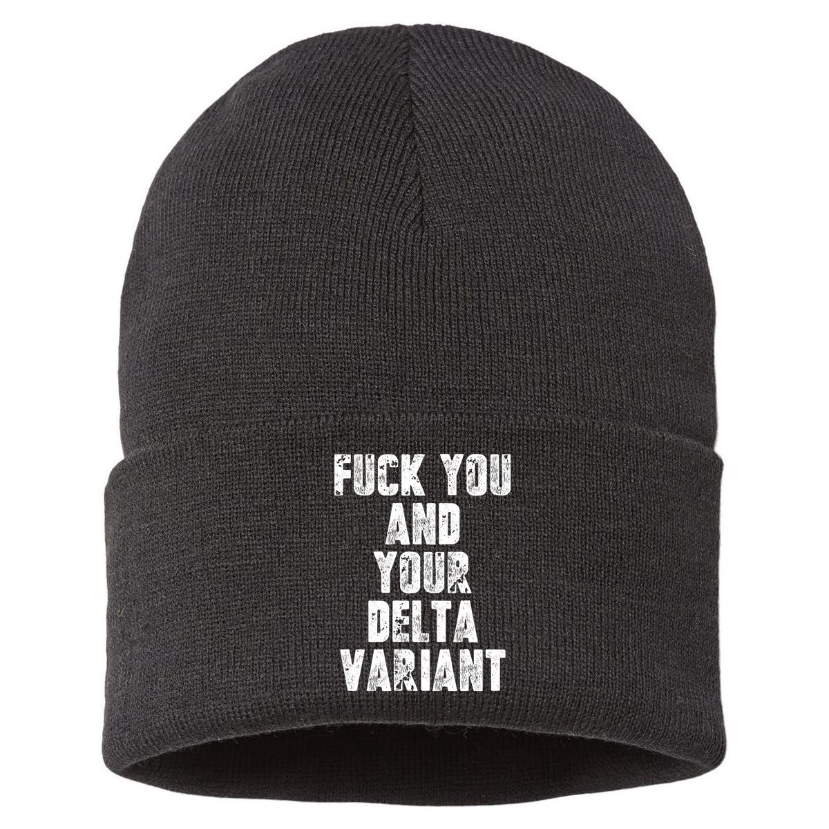 Delta Variant Sustainable Knit Beanie