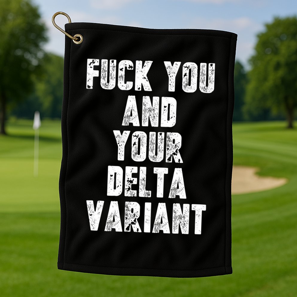 Delta Variant Golf Towel