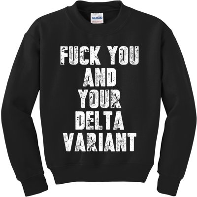 Delta Variant Kids Sweatshirt
