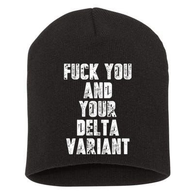 Delta Variant Short Acrylic Beanie