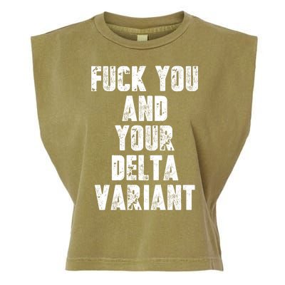 Delta Variant Garment-Dyed Women's Muscle Tee