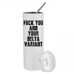 Delta Variant Stainless Steel Tumbler