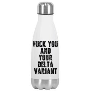 Delta Variant Stainless Steel Insulated Water Bottle