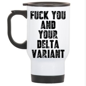 Delta Variant Stainless Steel Travel Mug