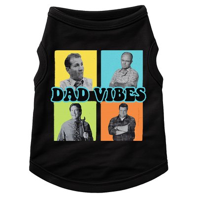 Dad Vibes 90s Dad Vibes Retro Funny Doggie Tank