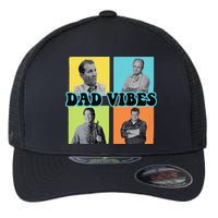 Dad Vibes 90s Dad Vibes Retro Funny Flexfit Unipanel Trucker Cap