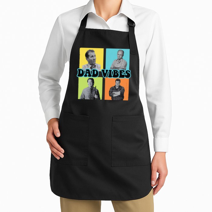 Dad Vibes 90s Dad Vibes Retro Funny Apron