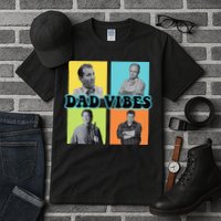 Dad Vibes 90s Dad Vibes Retro Funny Tall T-Shirt