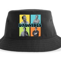 Dad Vibes 90s Dad Vibes Retro Funny Sustainable Bucket Hat