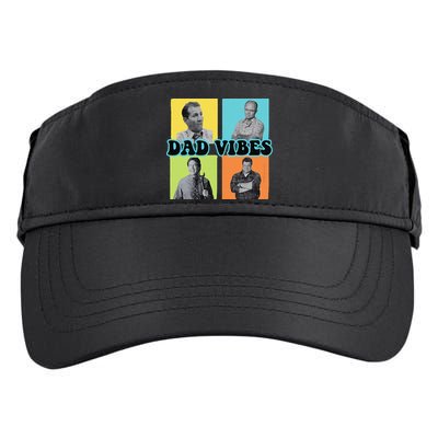 Dad Vibes 90s Dad Vibes Retro Funny Adult Drive Performance Visor