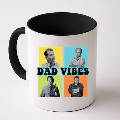 Dad Vibes 90s Dad Vibes Retro Funny Mug