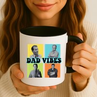 Dad Vibes 90s Dad Vibes Retro Funny Mug