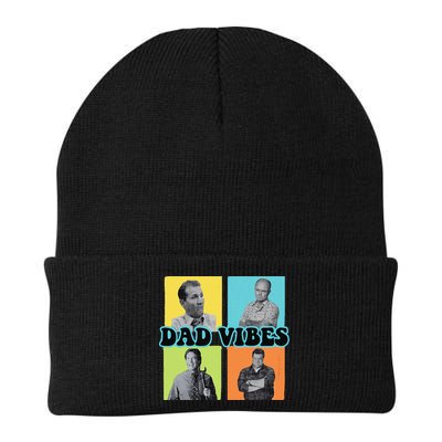 Dad Vibes 90s Dad Vibes Retro Funny Beanie