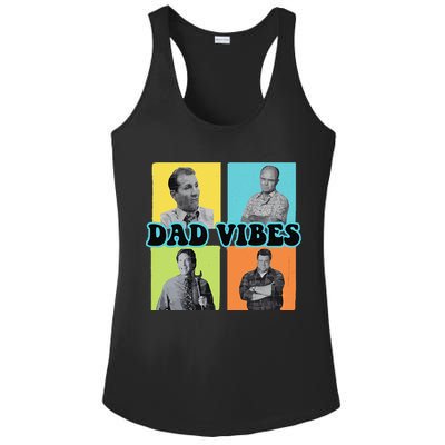 Dad Vibes 90s Dad Vibes Retro Funny Ladies PosiCharge Competitor Racerback Tank
