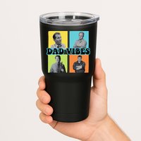 Dad Vibes 90s Dad Vibes Retro Funny Tumbler