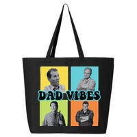 Dad Vibes 90s Dad Vibes Retro Funny 25L Jumbo Tote
