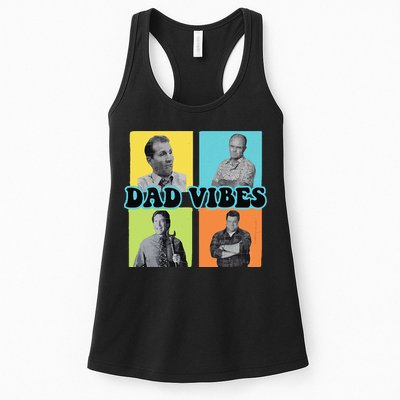 Dad Vibes 90s Dad Vibes Retro Funny Womens Tank Top