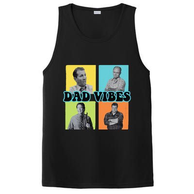 Dad Vibes 90s Dad Vibes Retro Funny PosiCharge Competitor Tank