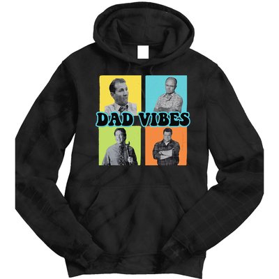 Dad Vibes 90s Dad Vibes Retro Funny Tie Dye Hoodie