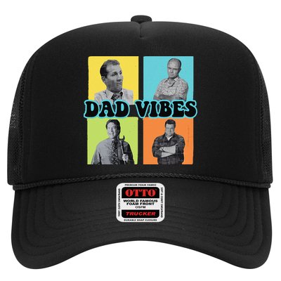 Dad Vibes 90s Dad Vibes Retro Funny Trucker Hat