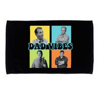 Dad Vibes 90s Dad Vibes Retro Funny Microfiber Hand Towel