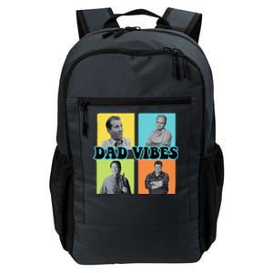 Dad Vibes 90s Dad Vibes Retro Funny Daily Commute Backpack