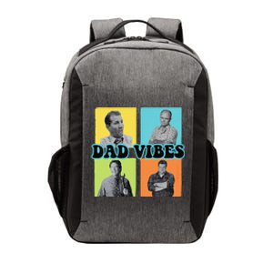 Dad Vibes 90s Dad Vibes Retro Funny Vector Backpack