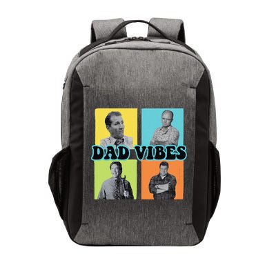 Dad Vibes 90s Dad Vibes Retro Funny Vector Backpack