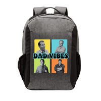 Dad Vibes 90s Dad Vibes Retro Funny Vector Backpack
