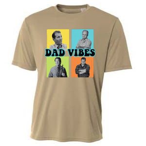 Dad Vibes 90s Dad Vibes Retro Funny Cooling Performance Crew T-Shirt