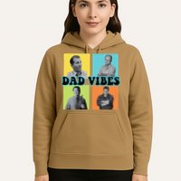 Dad Vibes 90s Dad Vibes Retro Funny Hoodie