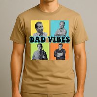 Dad Vibes 90s Dad Vibes Retro Funny T-Shirt