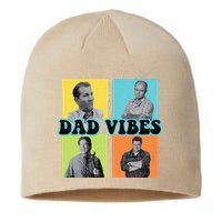 Dad Vibes 90s Dad Vibes Retro Funny Sustainable Beanie