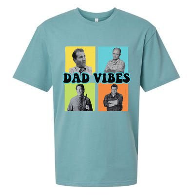 Dad Vibes 90s Dad Vibes Retro Funny Sueded Cloud Jersey T-Shirt