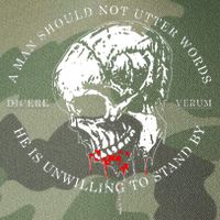 Dicere Verum A Man Should Not Utter Words He Is Unwilling To Stand Legacy Tie Dye Trucker Hat