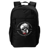 Dicere Verum A Man Should Not Utter Words He Is Unwilling To Stand Backpack
