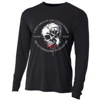 Dicere Verum A Man Should Not Utter Words He Is Unwilling To Stand Cooling Performance Long Sleeve Crew