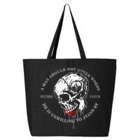 Dicere Verum A Man Should Not Utter Words He Is Unwilling To Stand 25L Jumbo Tote