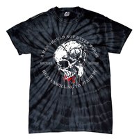 Dicere Verum A Man Should Not Utter Words He Is Unwilling To Stand Tie-Dye T-Shirt