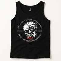 Dicere Verum A Man Should Not Utter Words He Is Unwilling To Stand Tank Top