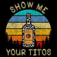 Drinking Vodka Alcohol Lover Show Me Your Cooling Performance Crew T-Shirt