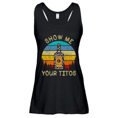 Drinking Vodka Alcohol Lover Show Me Your Ladies Essential Flowy Tank