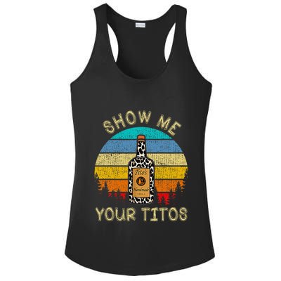 Drinking Vodka Alcohol Lover Show Me Your Ladies PosiCharge Competitor Racerback Tank
